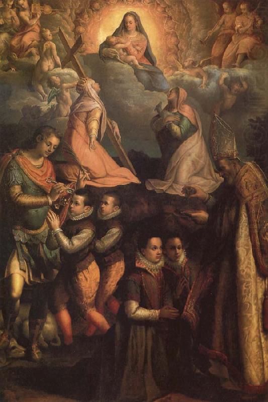 The consagracion to the Virgin one, Lavinia Fontana